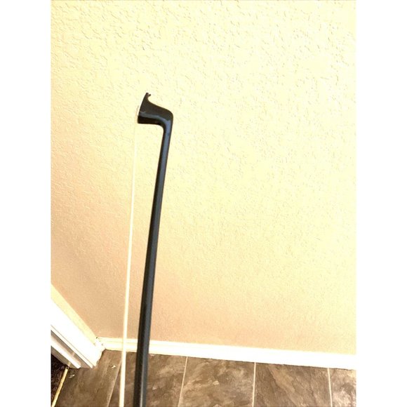 Violin Bow Black Carbon Fiber With Snake wood Frog And Abalone - Picture 8 of 11